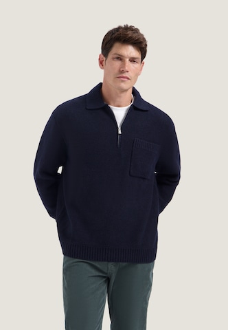 Dstrezzed Shirt 'Zac' in Blauw: voorkant