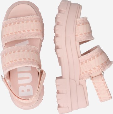 BUFFALO Sandals 'ASPHA STR' in Pink