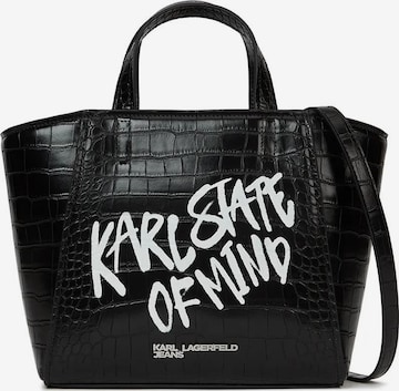 juoda KARL LAGERFELD JEANS Rankinė: priekis