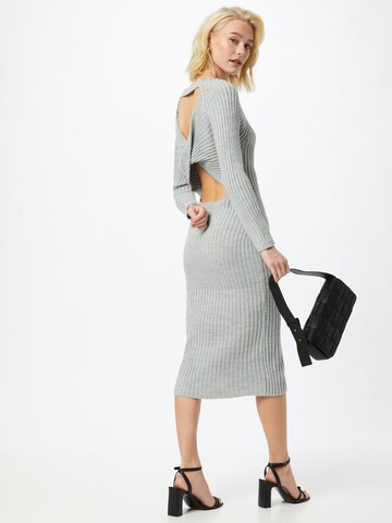 WAL G. Knitted dress 'LASSIE' in Grey