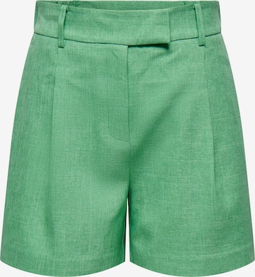 ONLY Pleat-front trousers 'LINDA' in Green: front