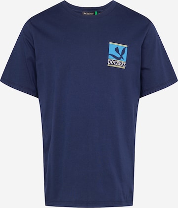 Dockers Koszulka w kolorze niebieski: przód