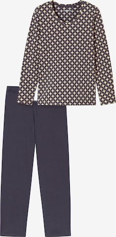 SCHIESSER Pyjama in Lila: Vorderseite