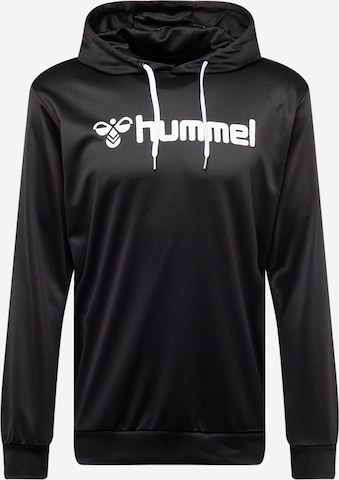 Hummel Sports sweatshirt in Black: front