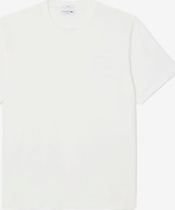 LACOSTE Shirt in White: front