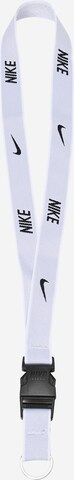 Nike Sportswear Ключодържател в бяло: отпред