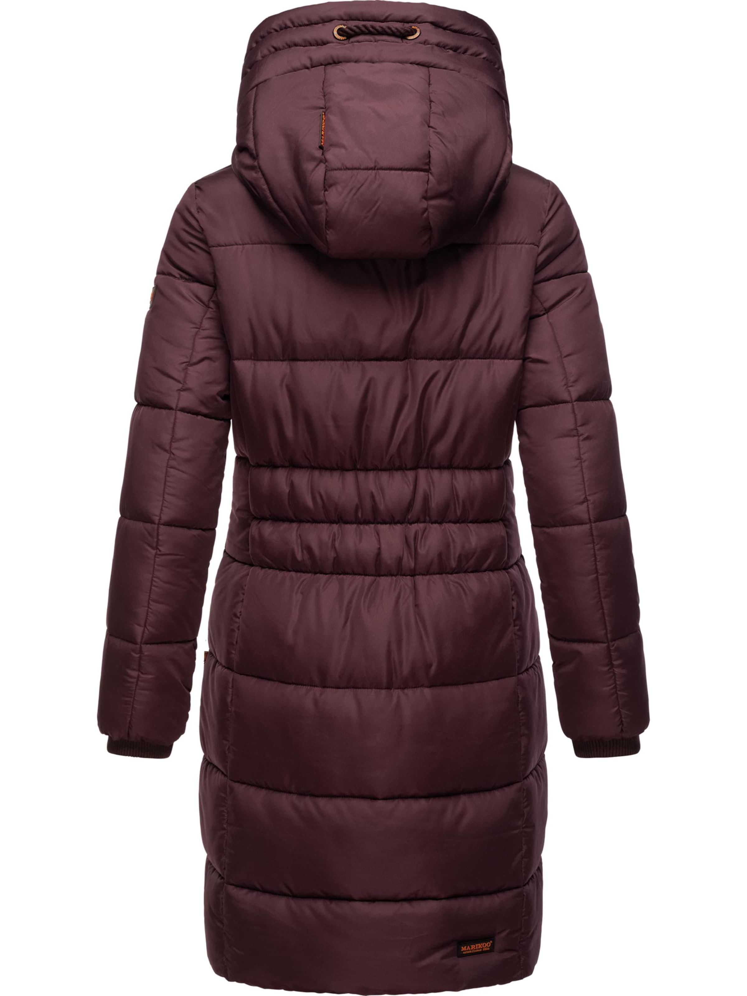 MARIKOO Vinterfrakke 'Yuikoo' i rød