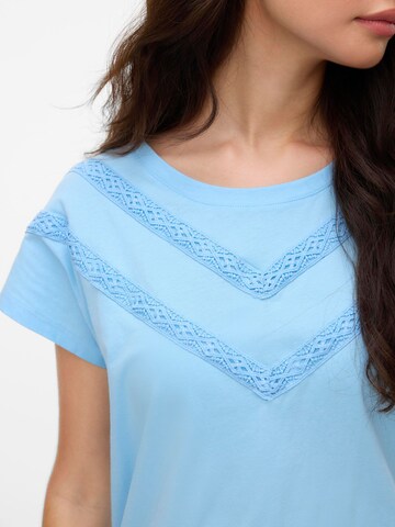 VERO MODA Shirt 'VMPanna' in Blauw