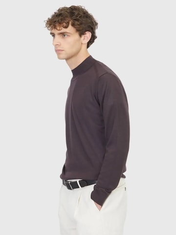 Ramsey Knit Cardigan in Purple