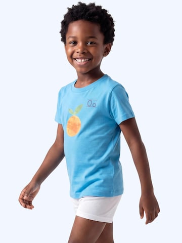 T-Shirt 'Orange' MelaDi en bleu