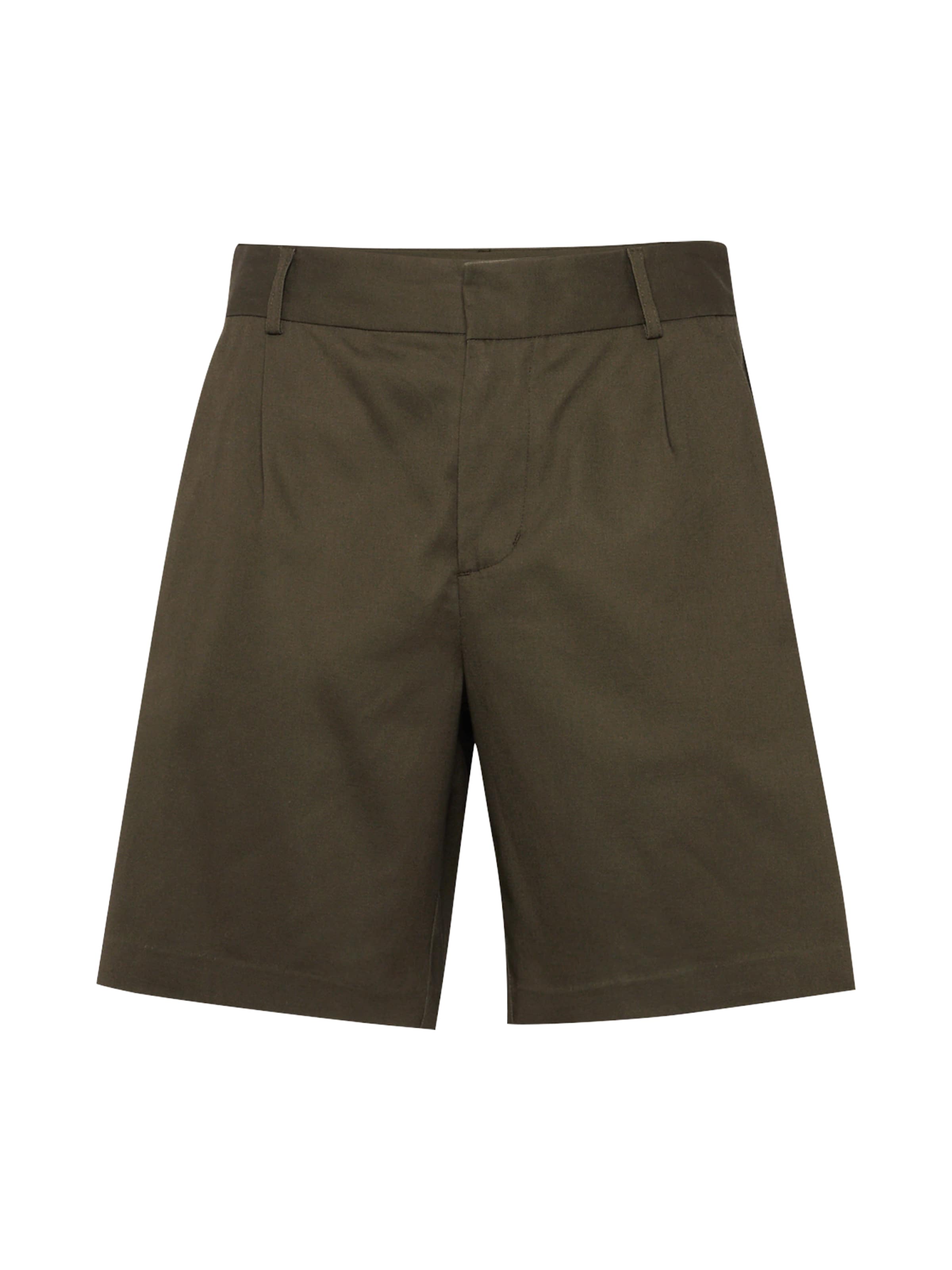 ABOUT YOU Regular Pants 'Armin ' in Green: front