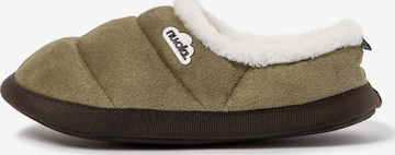 Pantoufle 'Classic Velvet' Nuvola. en vert : devant