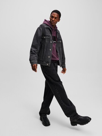 Felpa di KARL LAGERFELD JEANS in lilla