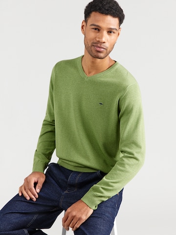 FYNCH-HATTON Svetr – zelená: přední strana