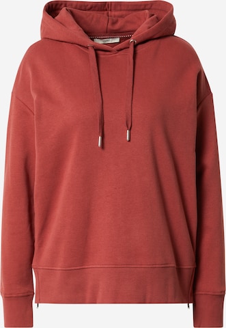 sarkans ESPRIT Sportisks džemperis: no priekšpuses