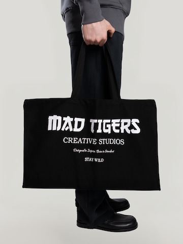 MAD TIGERS - Shopper 'Creative Studios' en negro: frente