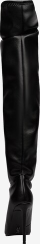 STEVE MADDEN Over the Knee Boots in Black