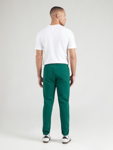ADIDAS ORIGINALS Tapered Trousers 'TREFOIL ESS' in Green: back