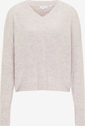 usha WHITE LABEL Pullover in Beige: predná strana