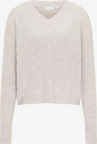 usha WHITE LABEL Sweater in Beige: front