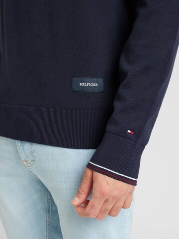 TOMMY HILFIGER Pullover in Blau