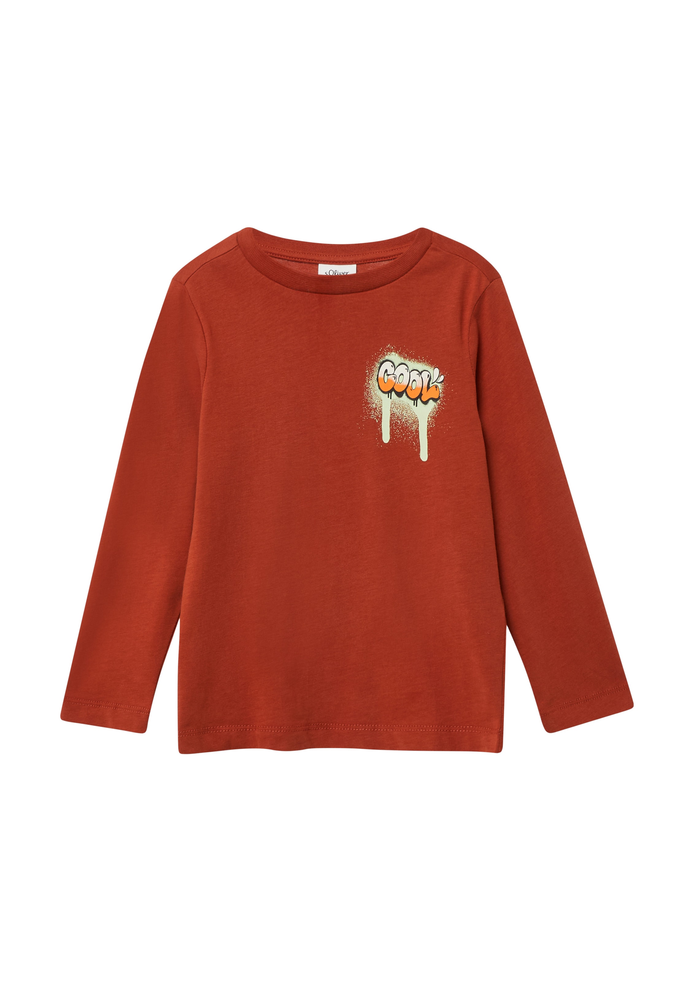 T-Shirt s.Oliver en rouge : devant