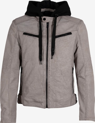 Gipsy Between-Season Jacket in Grey: front