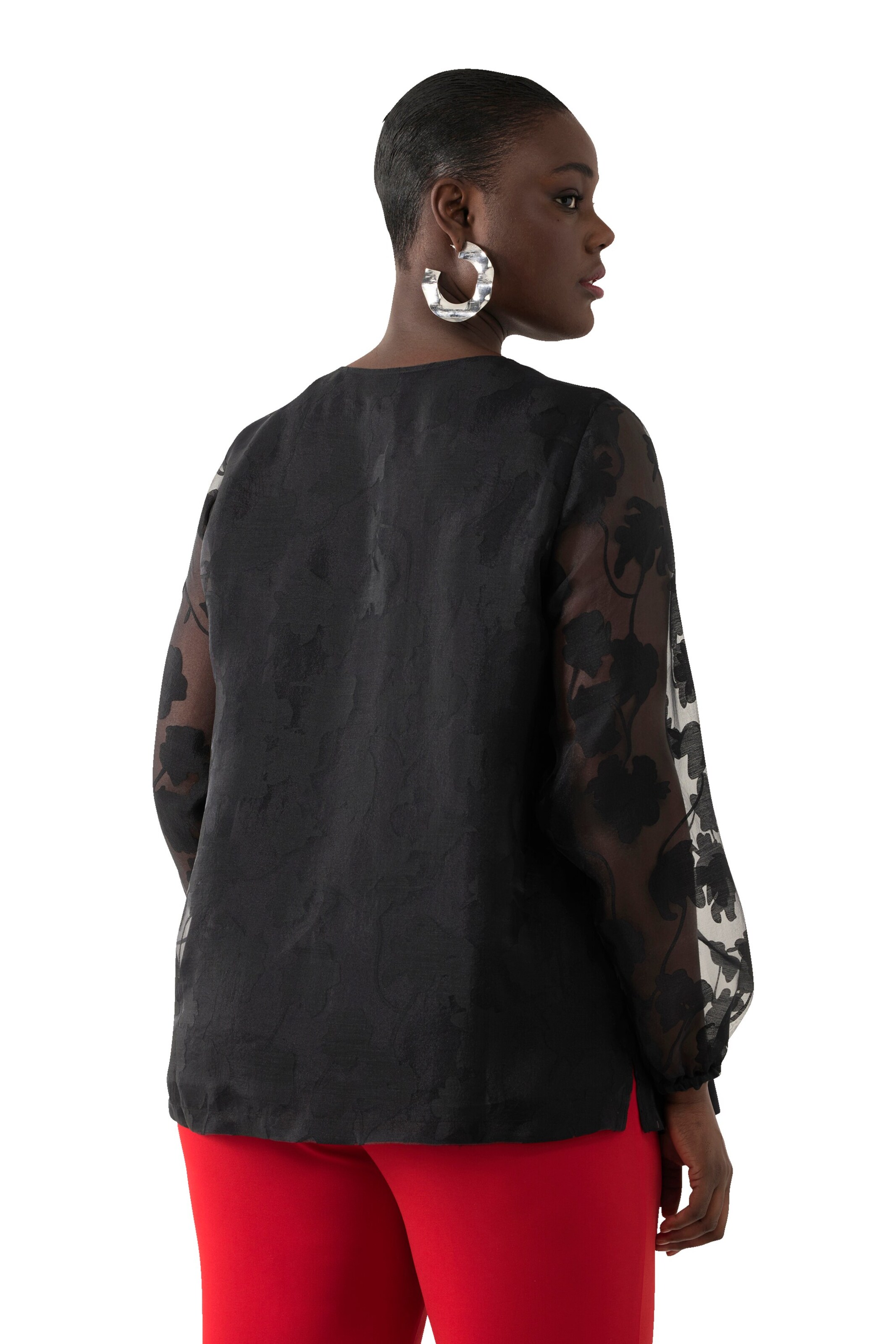 Ulla Popken Blouse in Black