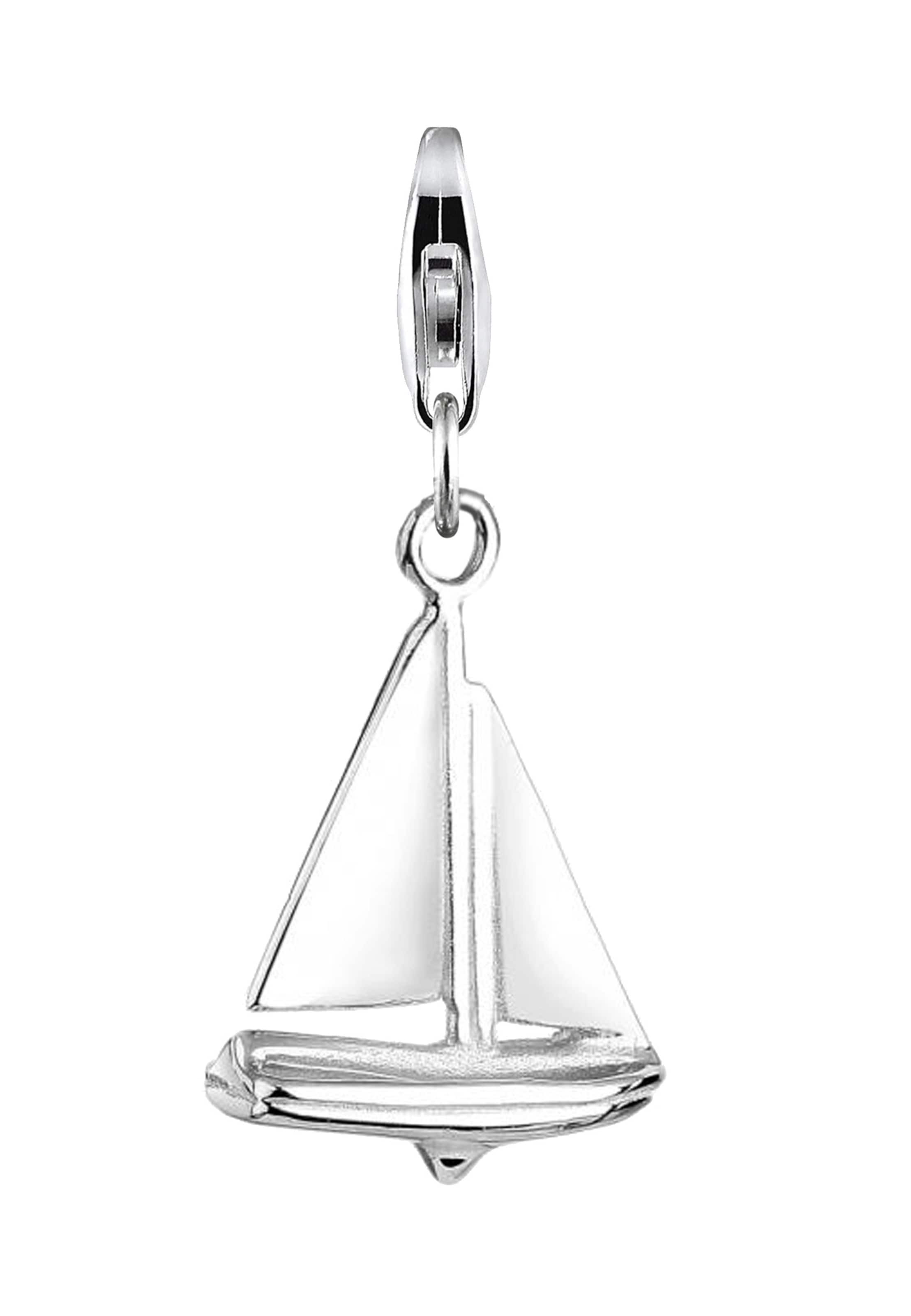 Pendentif 'Segelboot' Nenalina en argent : devant