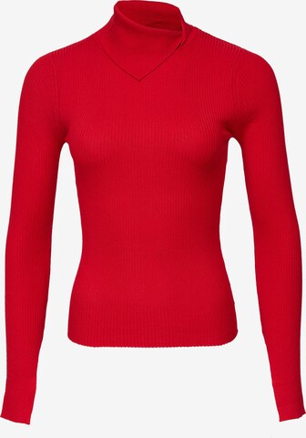 Threadbare Sweater 'Ross' in Red: front