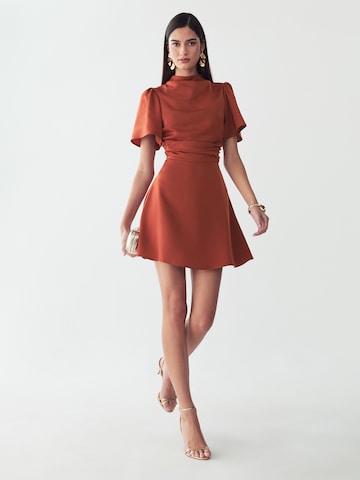 Willa Cocktail dress 'SARAY' in Brown