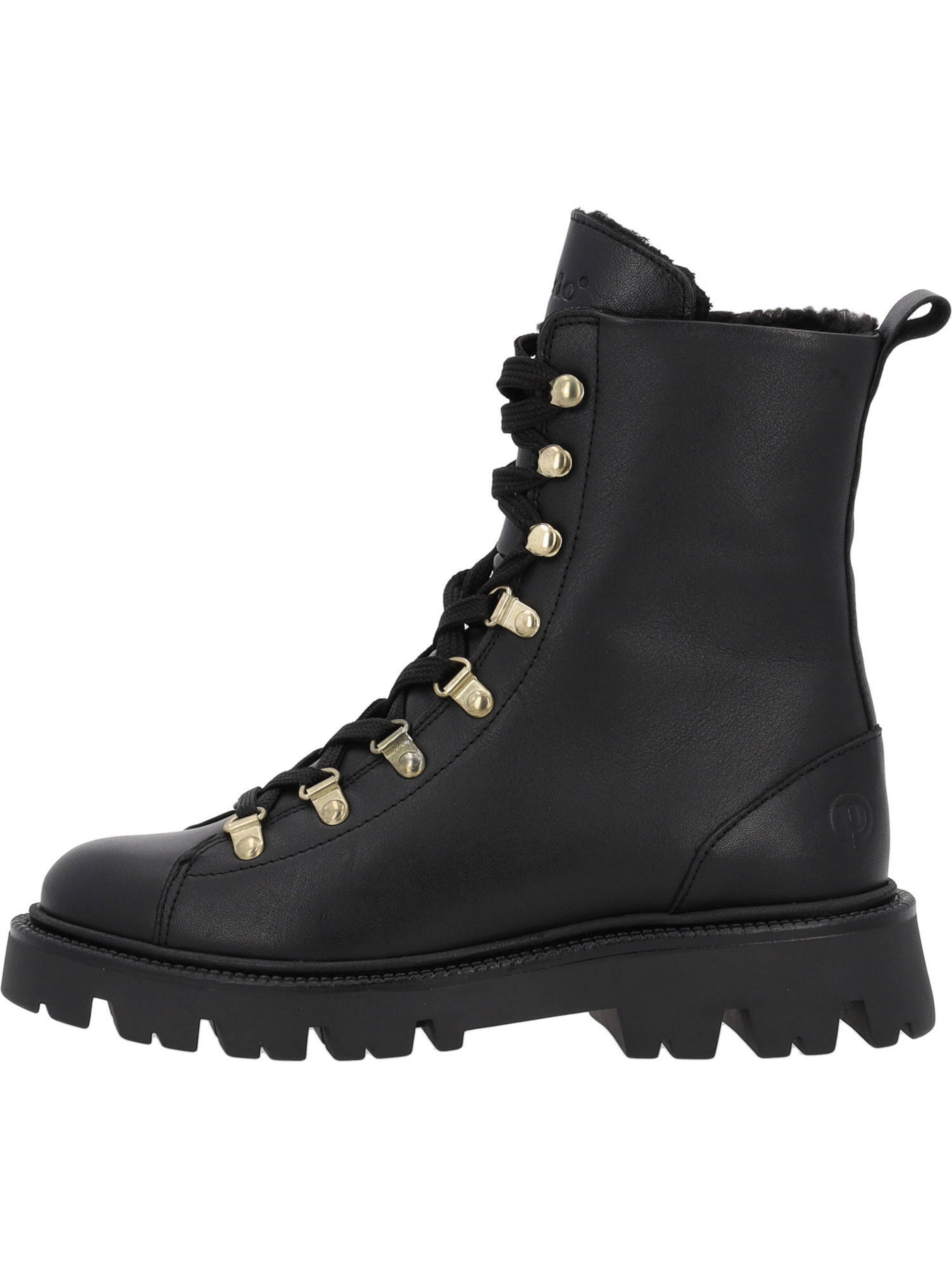 Palado Schnürstiefelette 'Ponza' in Schwarz