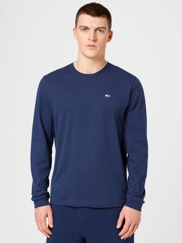 T-Shirt Tommy Jeans en bleu : devant