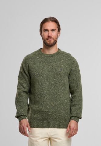 FYNCH-HATTON Pullover 'RWS' i grøn: forside