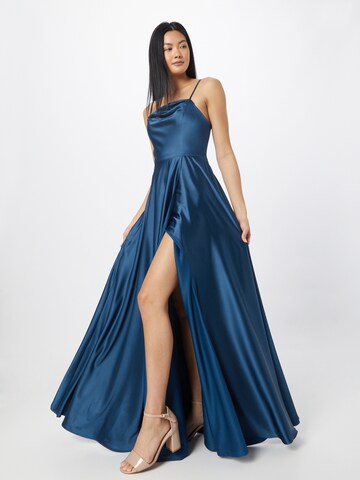 Robe de soirée Laona en bleu