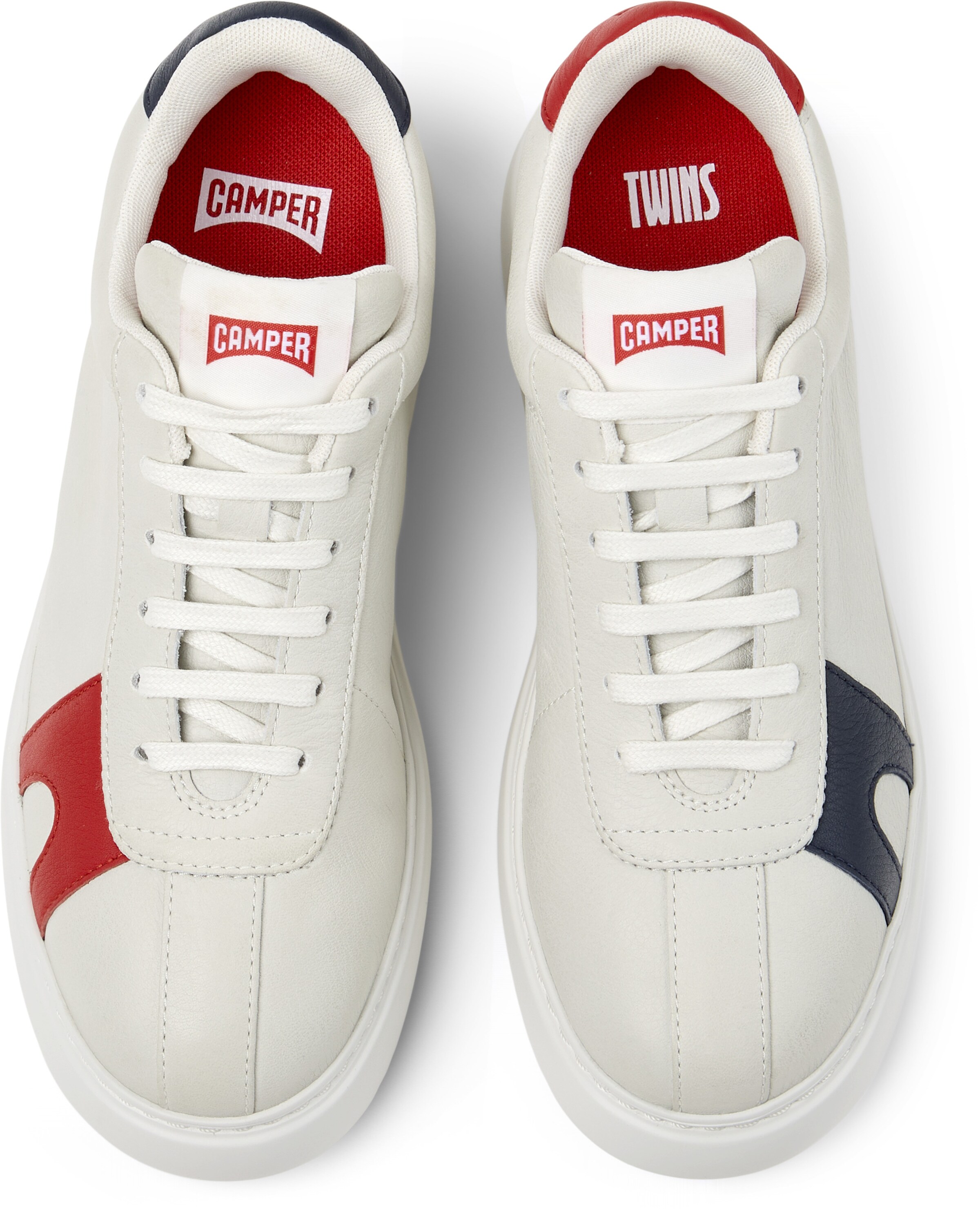 Baskets basses 'Runner K21' CAMPER en blanc