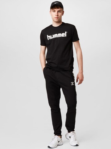 Regular Pantalon de sport Hummel en noir