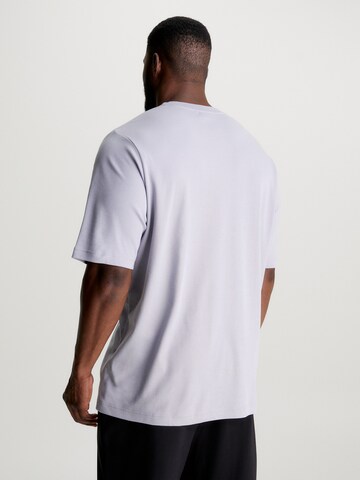 pilka Calvin Klein Big & Tall Marškinėliai