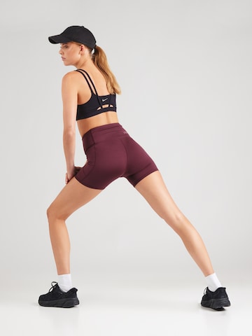 HOKA - Skinny Pantalón deportivo 'ELARO 5' en rojo