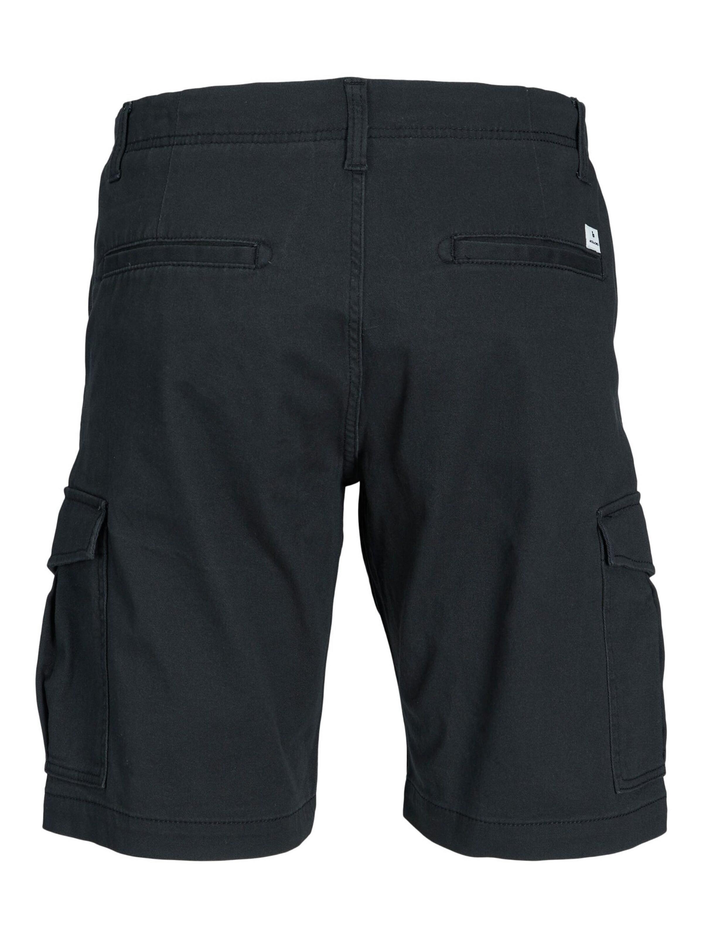 JACK & JONES Обычный Брюки-карго 'JJJoe' в Черный