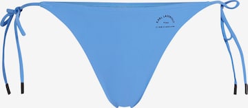 Slip bikini di Karl Lagerfeld in blu: frontale