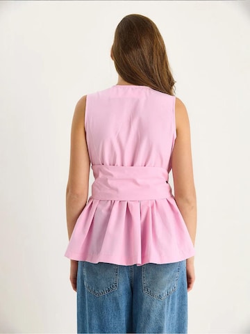 Bianco Lucci - Blusa em rosa