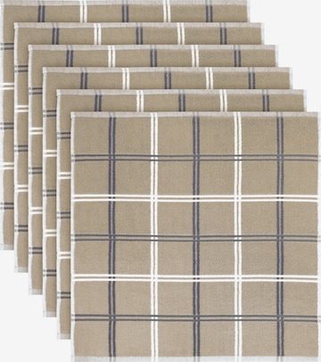 Lashuma Handtuch 'Lyon' in Beige: Vorderseite