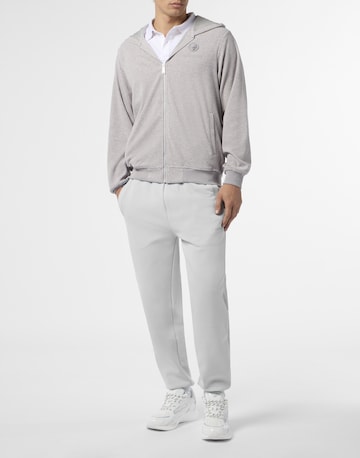 Plein Sport - Sudadera con cremallera en gris