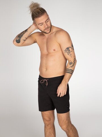 PROTEST Badeshorts 'FAST' in Schwarz