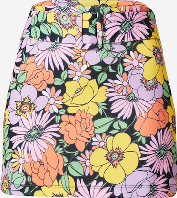 Warehouse Skirt in Mixed colours: front