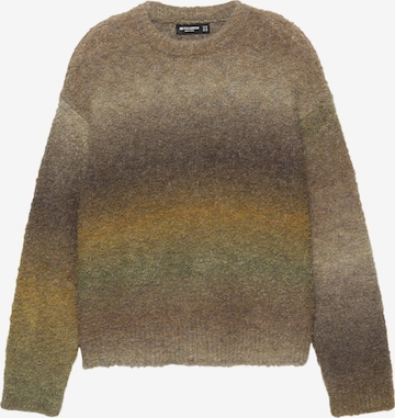 Pull&Bear Neulepaita värissä vihreä: etupuoli