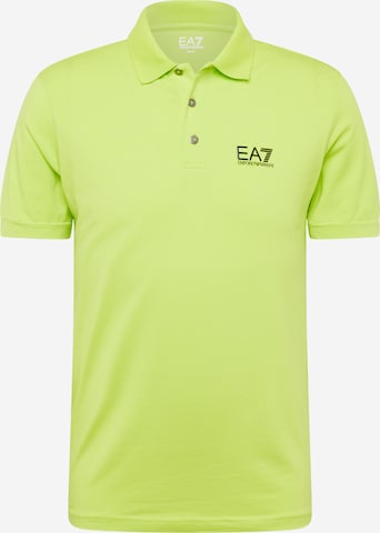 EA7 Emporio Armani Koszulka w kolorze zielony: przód