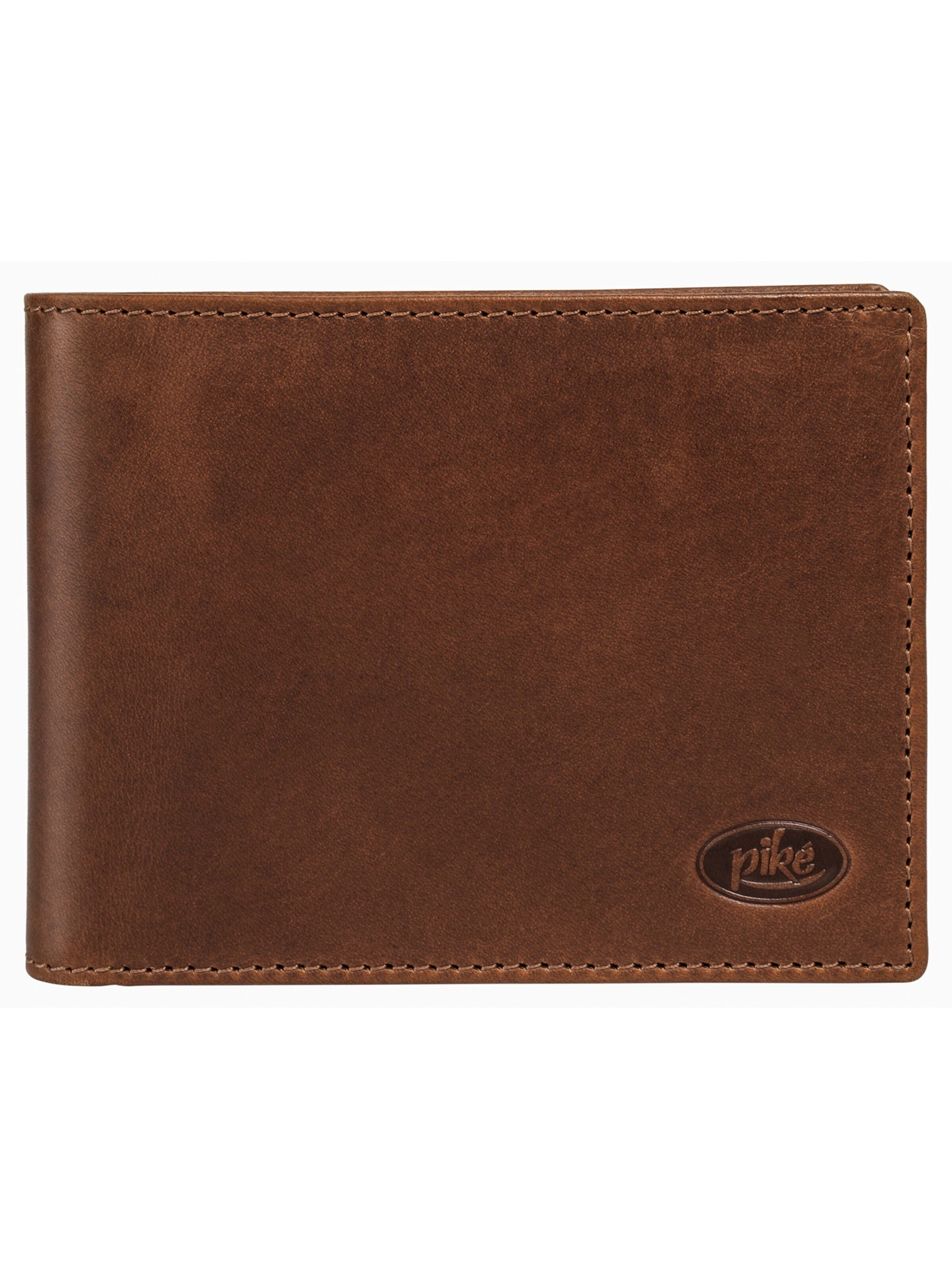 piké Wallet in Brown: front