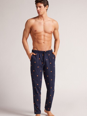 INTIMISSIMI Regular Pyjamahose 'DC Comics Superman' in Blau